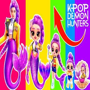 Meet the K - POP Mermaid Demon Hunters!