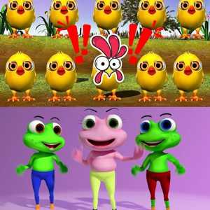 Meet the Cheerful Chicks and Frogs