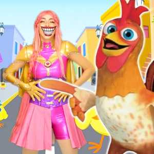 Incontra la ragazza superpotente e il suo amico pollo