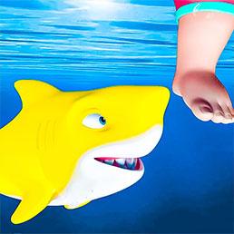 ベイビーサメ三目並べ