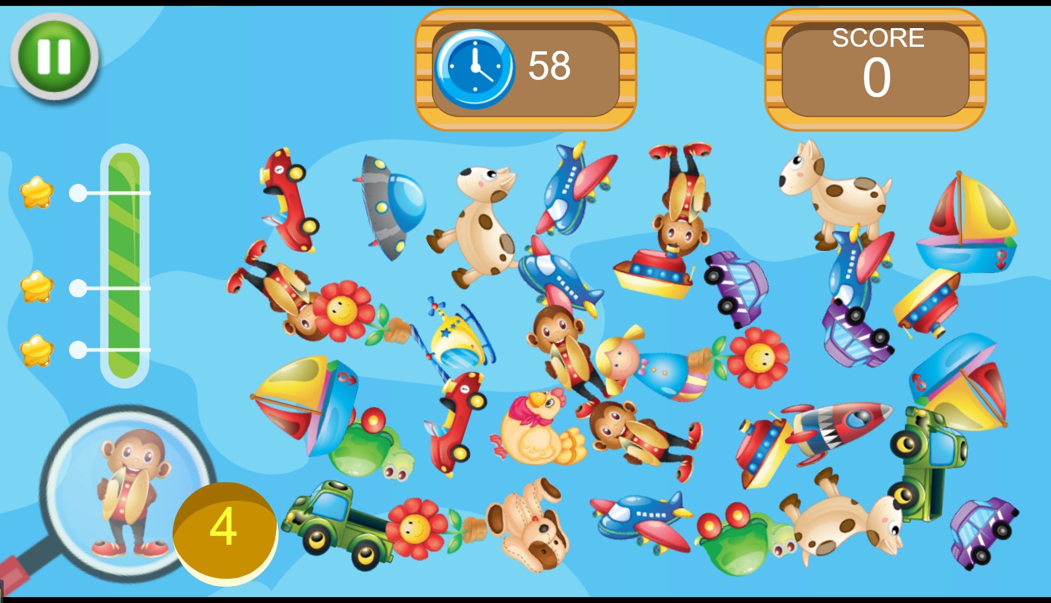 Find Toys