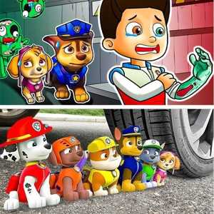 Paw Patrol and the Mysterious Green - Hand Adventure