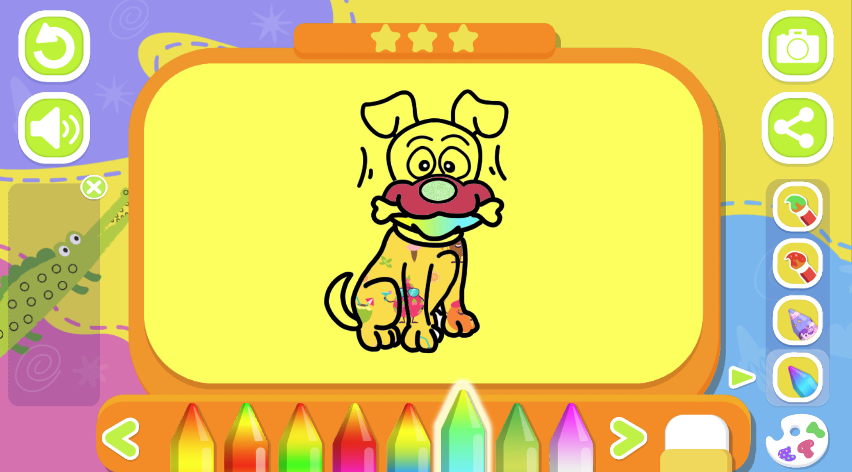 Brave Doggie Coloring Book