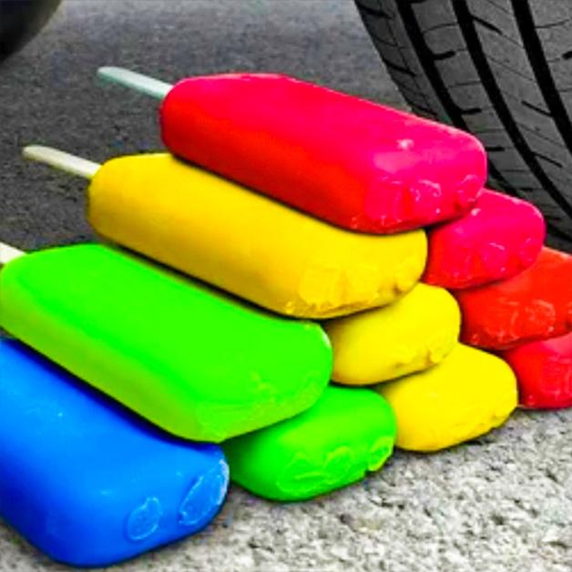 Ice Cream Coloring Book