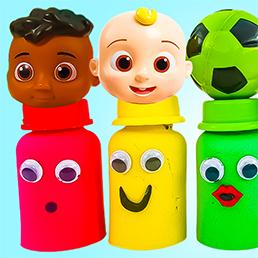 Rainbow Bear Pop it Fidget Toy